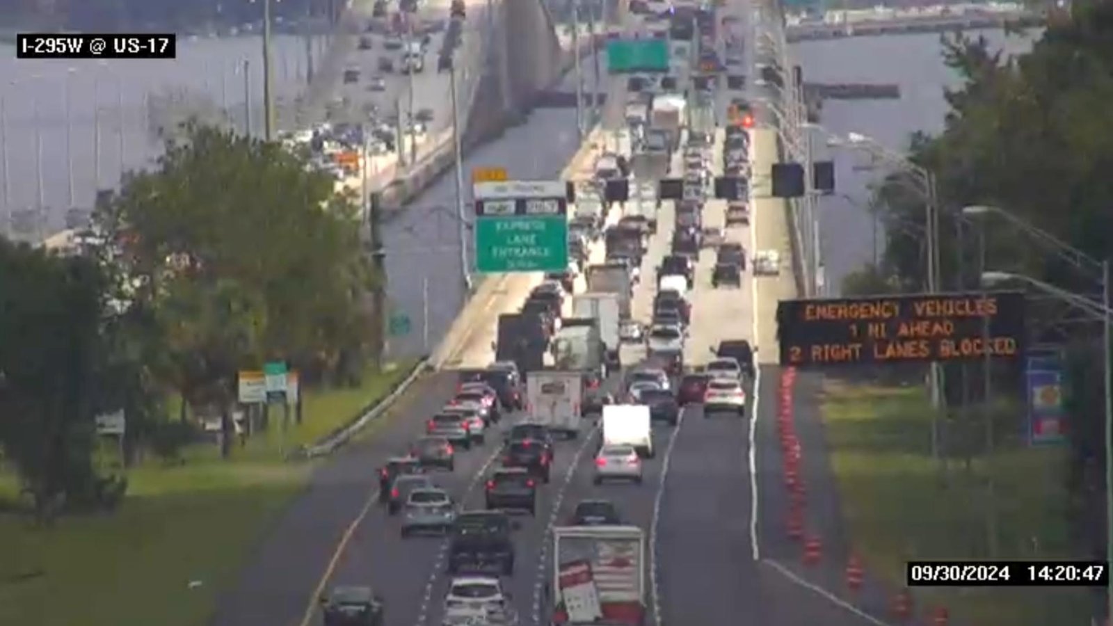 Buckman Bridge Southbound Lanes Reopen After Police Investigation in